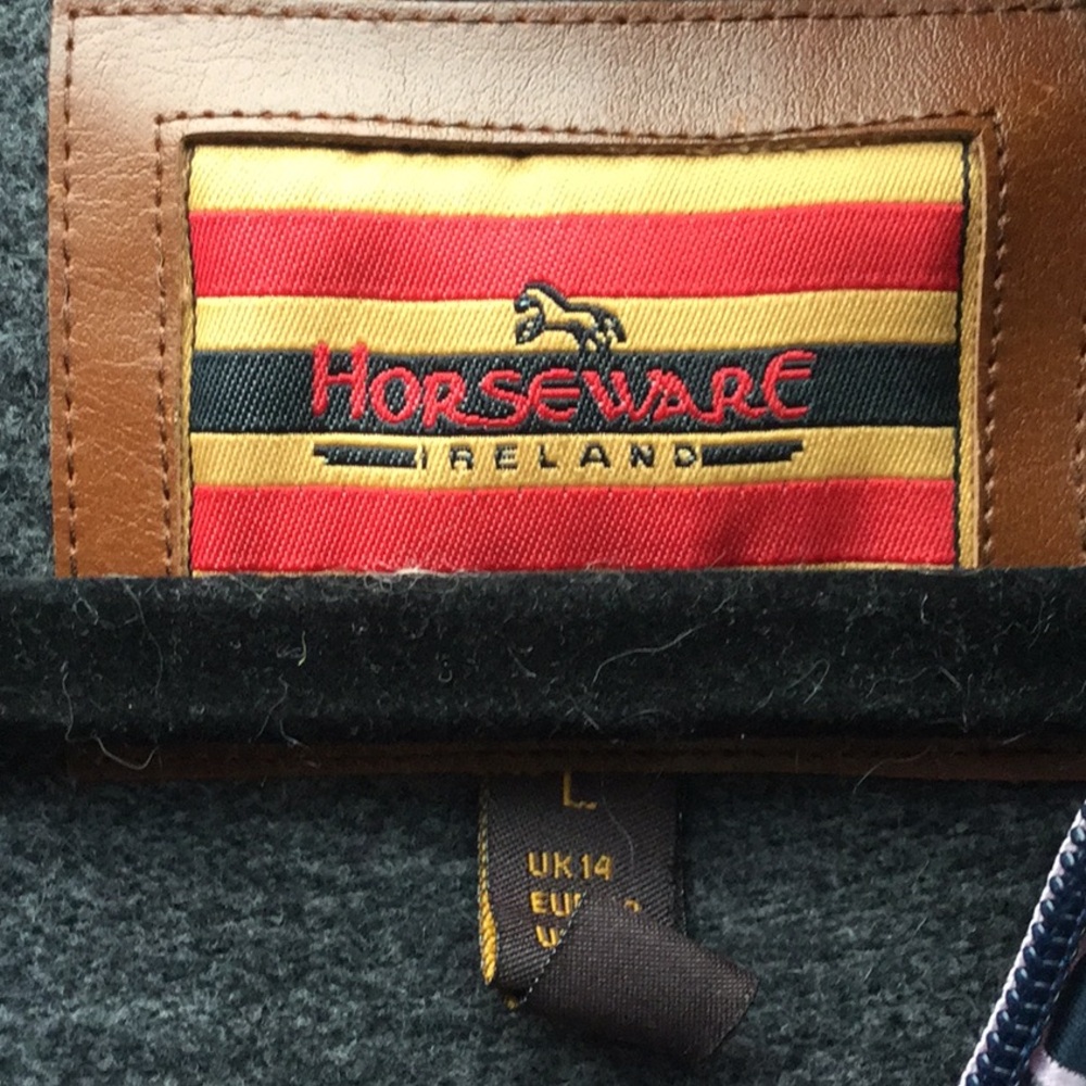 Horseware ireland sweatshirt hooded cowgirl travel equestrian rodeo horse show - Picture 2 of 10